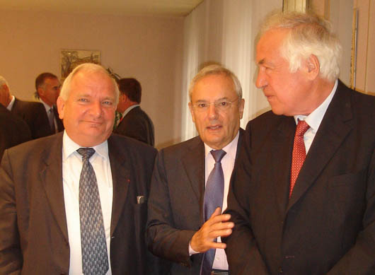 Cercle Pflimlin mit Jacques Barrot am 4. September 2007 Cercle Pflimlin mit Jacques Barrot am 4. September 2007